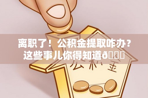 内蒙古离职了！公积金提取咋办？这些事儿你得知道😎